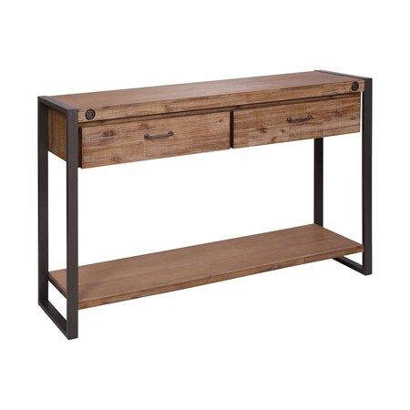 Stein World 479-031 Armour Square 2-Drawer Console Table